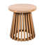 Table basse d'extérieur en bois d'acacia, table basse ronde-553613834
