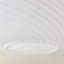 Hinami 22cm H Glass Oval Pendant Shade ( Slip-On ) in White