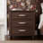 European Ceramic Cabinet Pulls and Knobs Set, Vintage Floral Cabinet and Drawer Handles with Antique Bronze Hardware