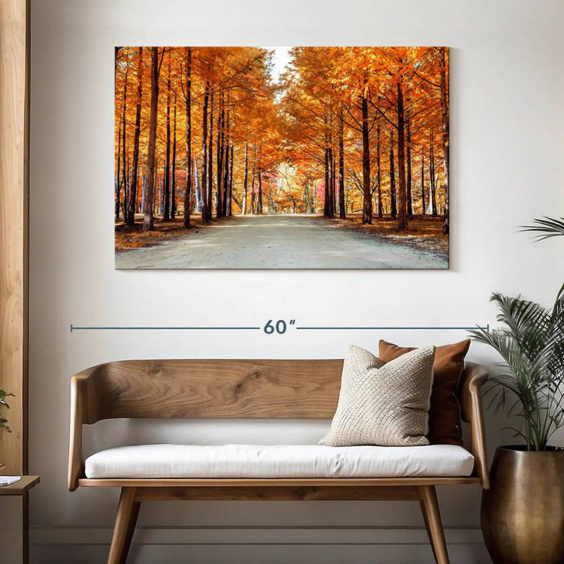 Arbres d'automne Harnek Nami Island, H 32 po x l 48 po
