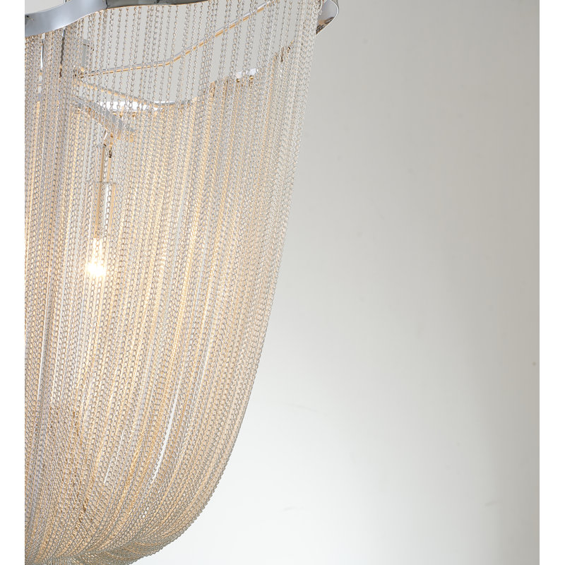 Lustre en chaîne 8 lumières Livesay 
