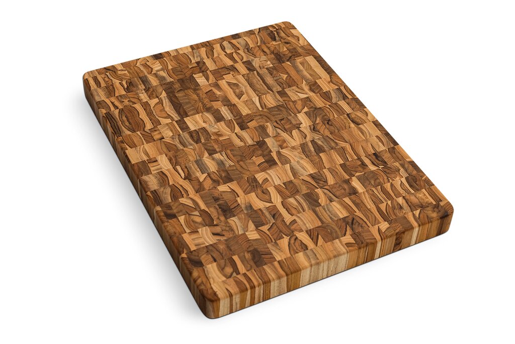 Large Household Solid Wood Cutting Board, Ebony Fruit Cutting Board, Light  Luxury Antibacterial Checkerboard