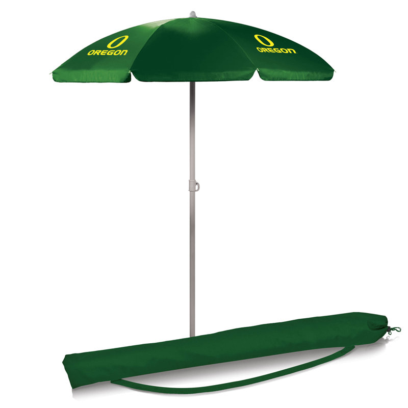 Parasol de plage 5,5 pi Ncaa, Vert forêt, Oregon