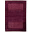 Hand-Knotted High-Quality Plum Area Rug