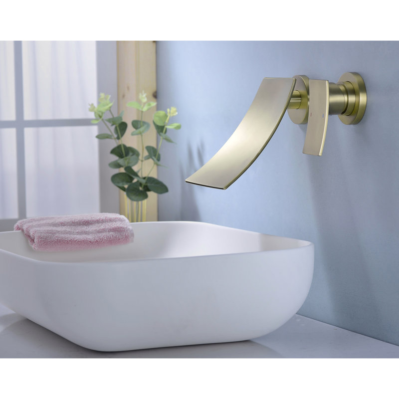 Robinet mural pour salle de bain Golden Spark