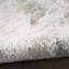 Distinctive Power Loom Synthetic Fibers Abstract Area Rug in Gray/Ivory