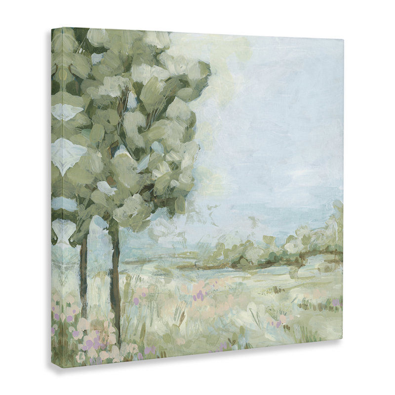 Art mural sur toile Looming Tree par Field Erica Vess, H 30 po x l 30 po