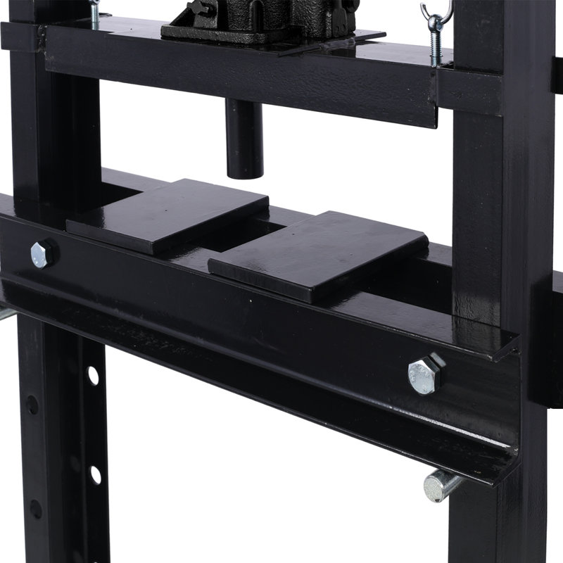 12 Ton Hydraulic Shop Press, Black