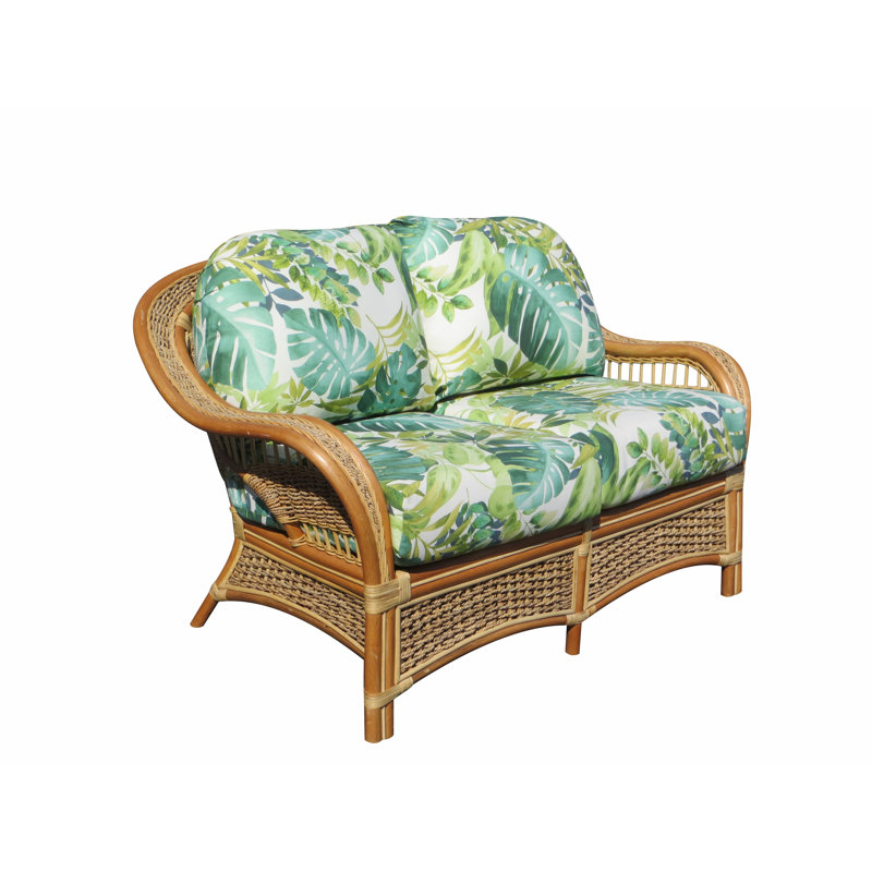 Keiper Upholstered 54'' Loveseat, Tropical