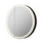 Radiant 32x32" Round Frameless Surface-Mount LED Lighted Bathroom Mirror Medicine Cabinet