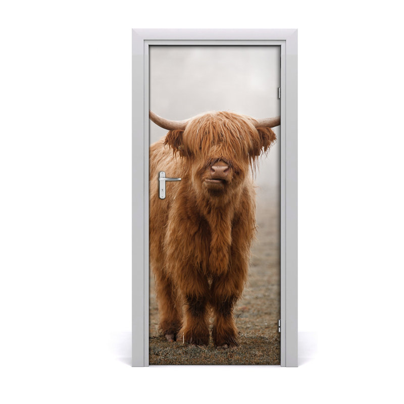 Cow Hill Door Decal