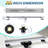 24 Inch Shower Linear Drain, 304 Stainless Steel Shower Floor Drain with Grate Removable, Rectangular Floor Drain with Accessories-88034221