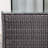 Silverdew Wicker/Rattan Side Table-122511231