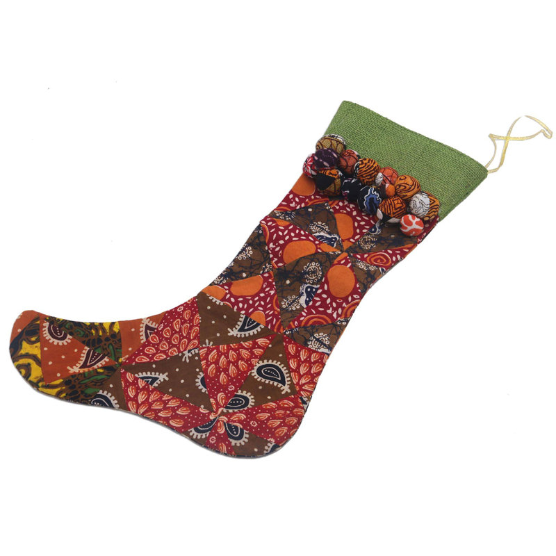 Chaussette de Noël Batik