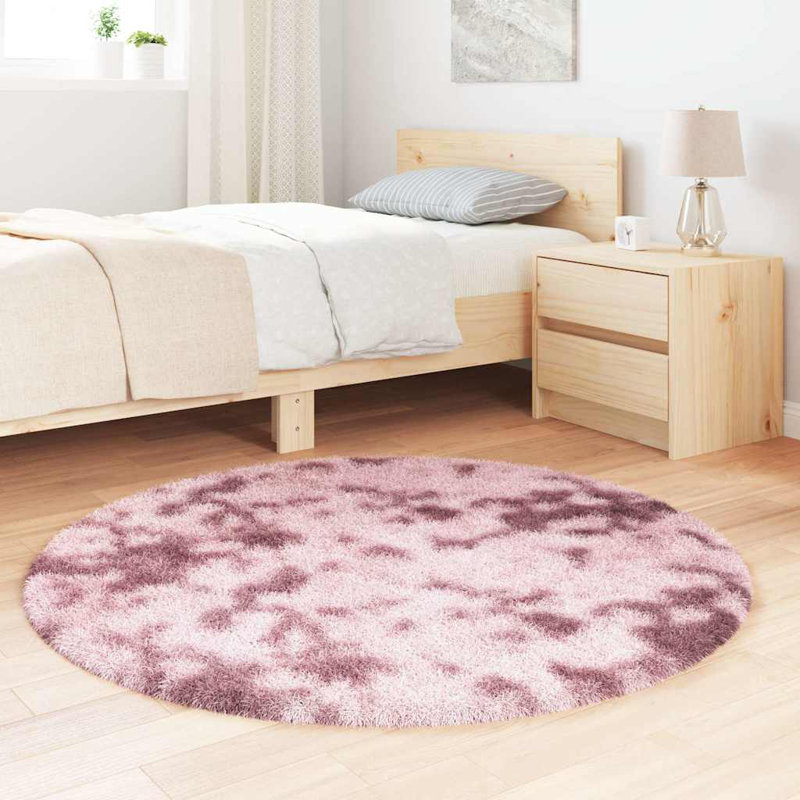 Solid Colour Area Rug, Round 120cm
