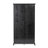 Rustic Farmhouse Storage Cabinet Bookcase with Sliding Barn Door and Adjustable Shelves-33352490