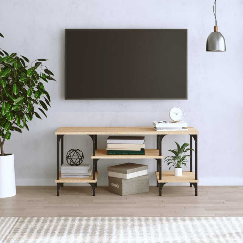 Affonso Unfinished TV Stand for TVs up to 32", Sonoma Oak
