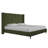 Ana King Upholstered Wingback Bed-104805679