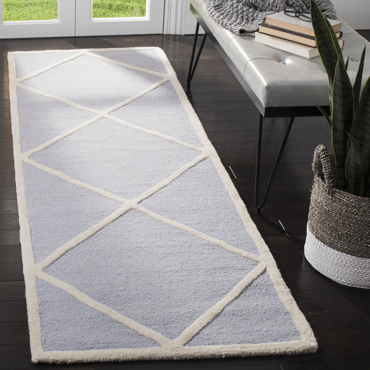 Sanyla Hand Tufted Wool Geometric Rug