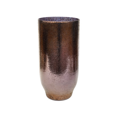 Opulent Metallic Tall Vase