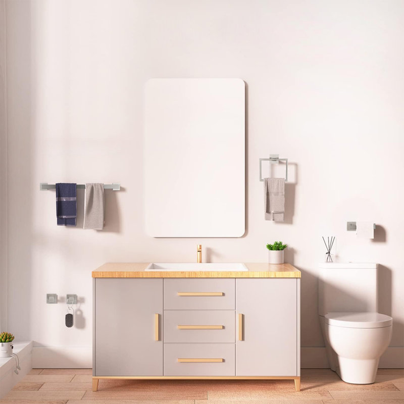 5 - Piece Bathroom Hardware Set, Brushed Nickel