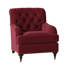 Fauteuil à coussin en duvet capitonné Devan-36413206-36413238-41446120