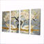 Cygnes gris et or Love Under Cherry Blossom II - Ensemble de décoration murale cerisier en fleurs-1735470297