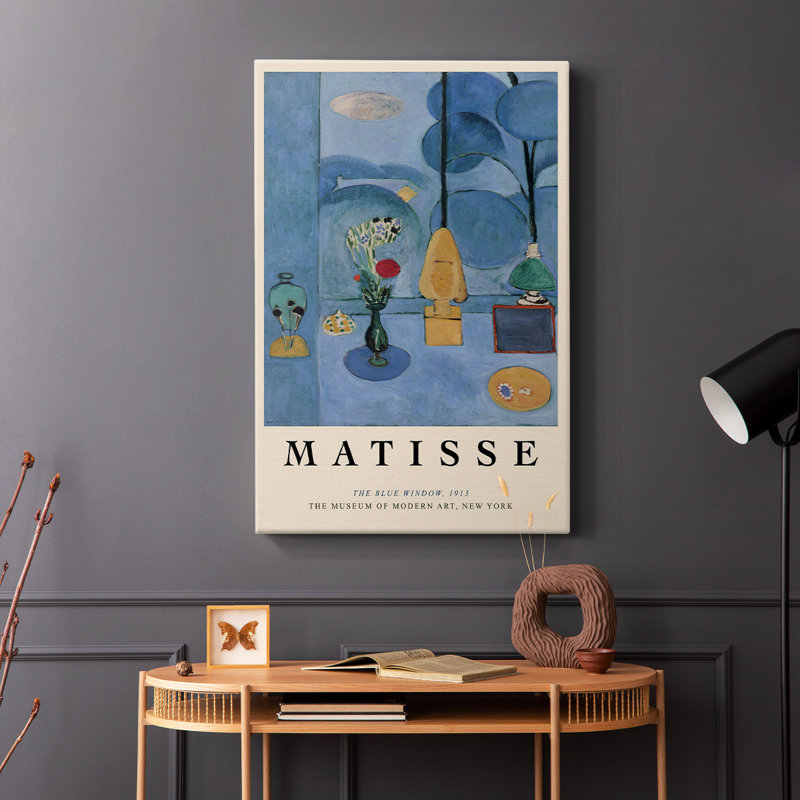 Matisse CC, reproduction encadrée - galerie Cavas, H 18 po x l 12 po