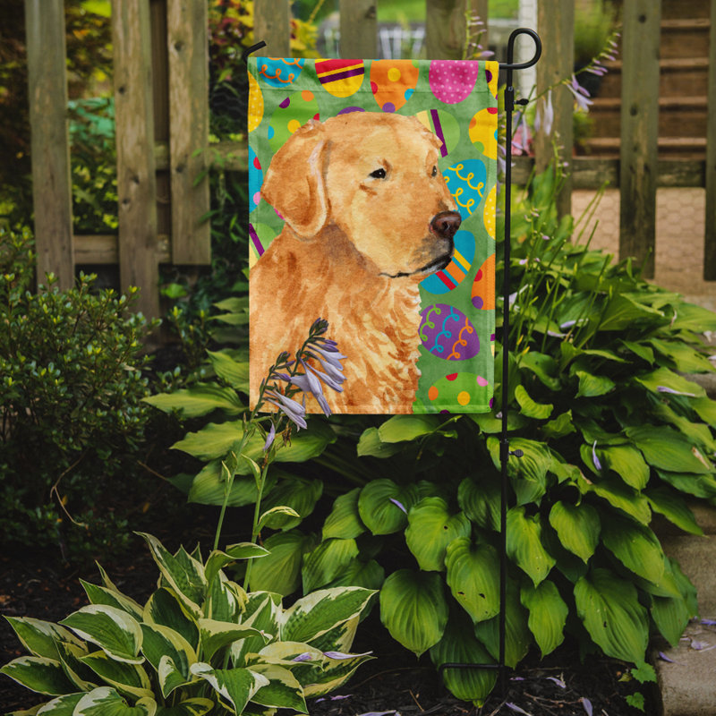 Drapeau de jardin Atara, Golden retriever