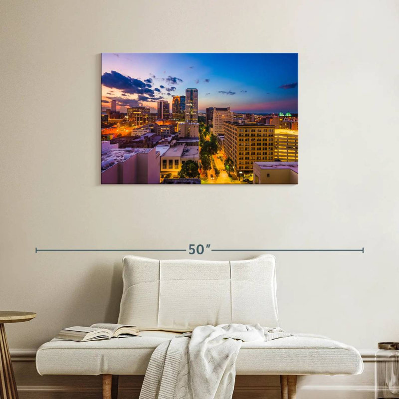 Sireci Birmingham Cityscape, 24" H x 36" W