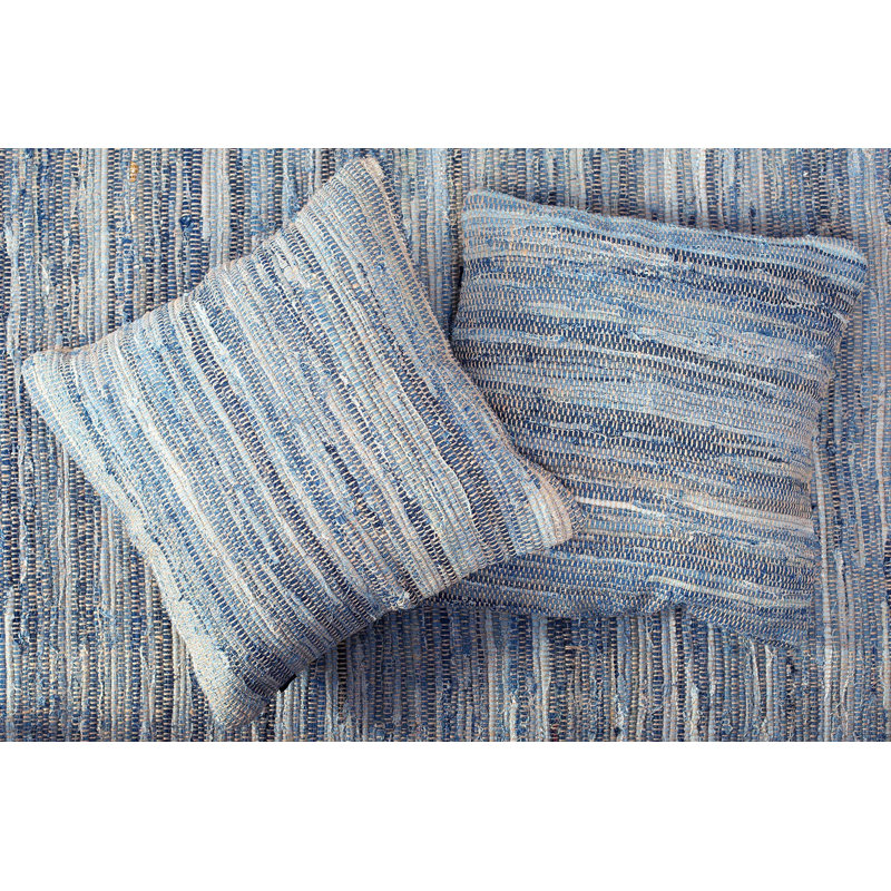Sequined Cotton Blend Pillow Cover