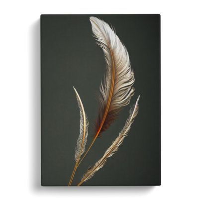 Angel Feathers - Wrapped Canvas Print