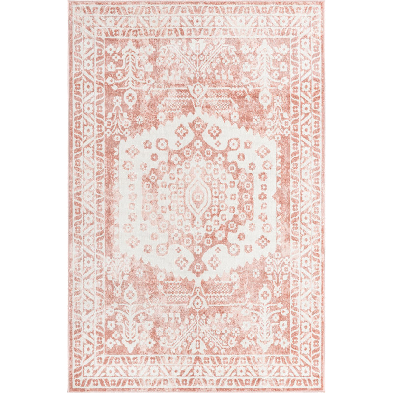 Micsunel Abstract Indoor Rug, Rectangle 6' x 9'