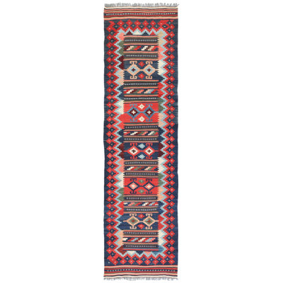 Kilim Flatweave Kilim Wool Oriental Area Rug