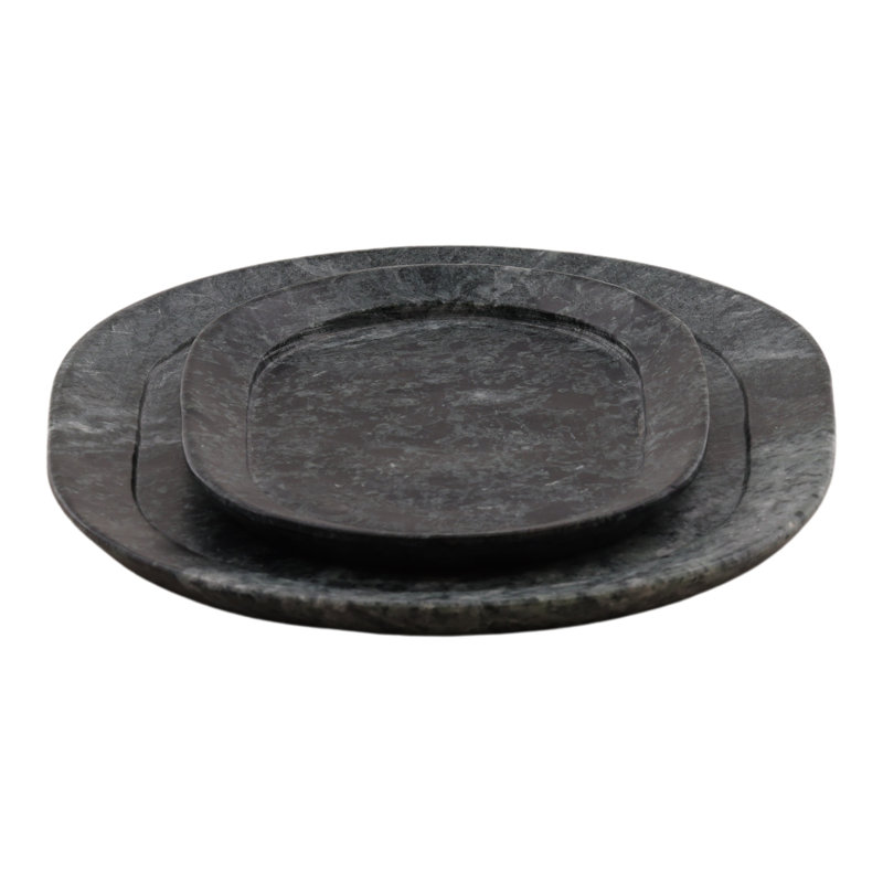 Ensemble de 2 plateaux Oris - vert