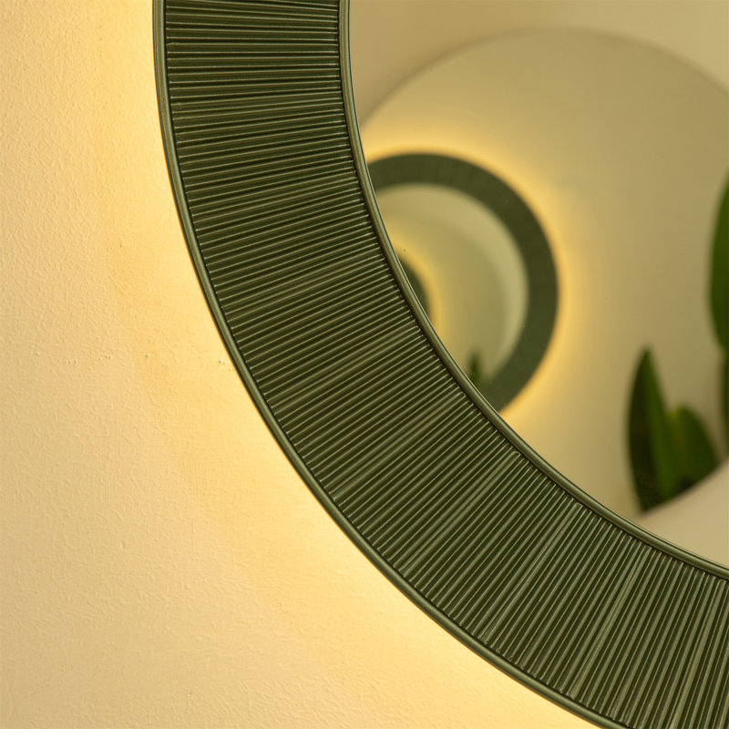 Miroir Cyclis 31 po, Vert / Argent