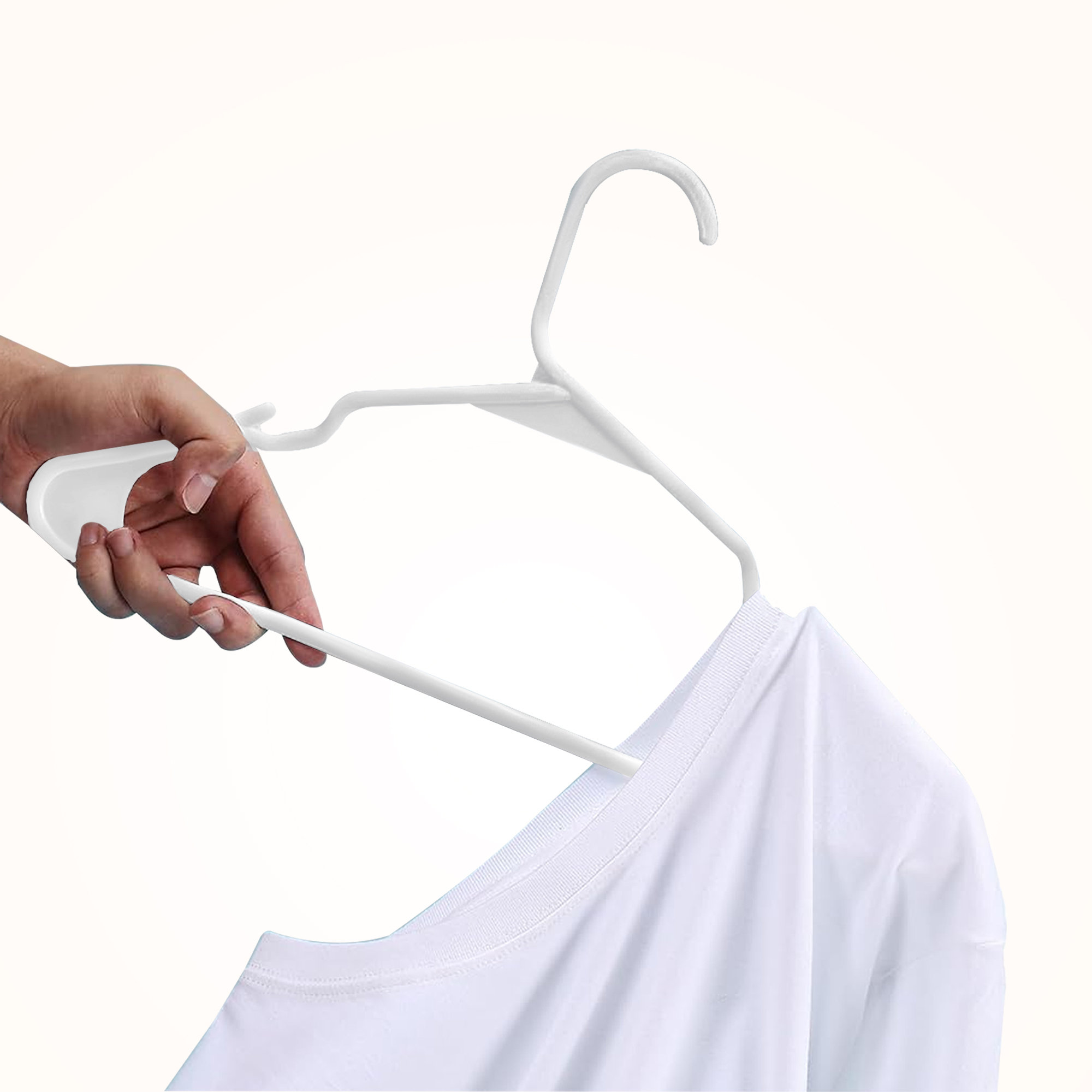 Rebrilliant Oaklee Non-Slip Plastic Velvet Hanger Packs - Heavy
