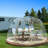 Bubble 12 Ft. W x 12 Ft. D Fibreglass Patio Gazebo-99470938