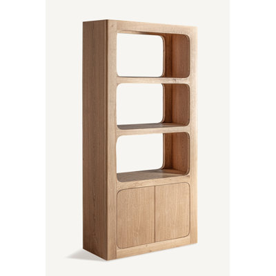 Saulge Solid Wood Bookcase