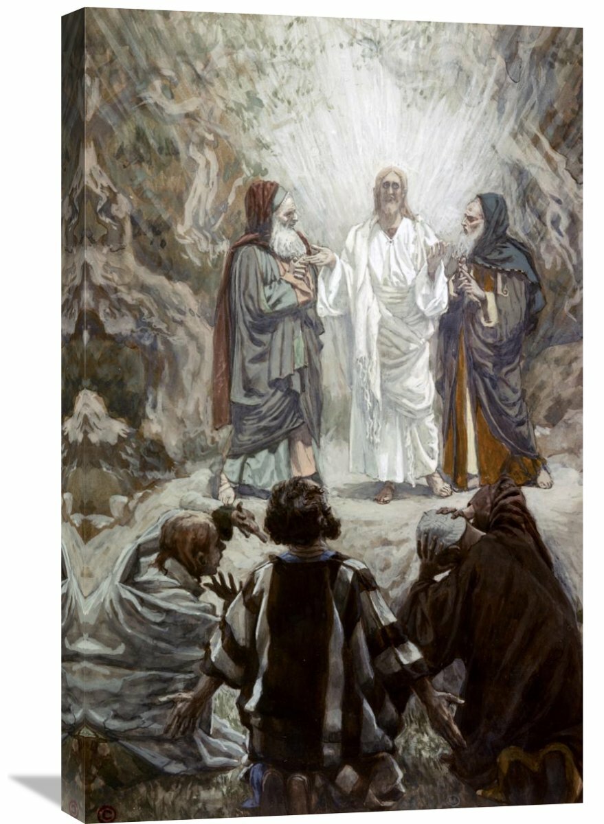 Global Gallery Transfiguration On Canvas by James Tissot Painting