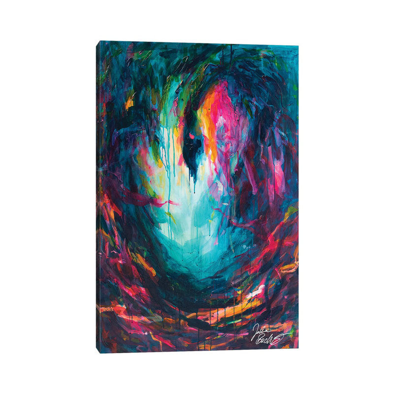 Cygnus by Julia Badow - Wrapped Canvas Print, 20.32 cm H x 30.48 cm W