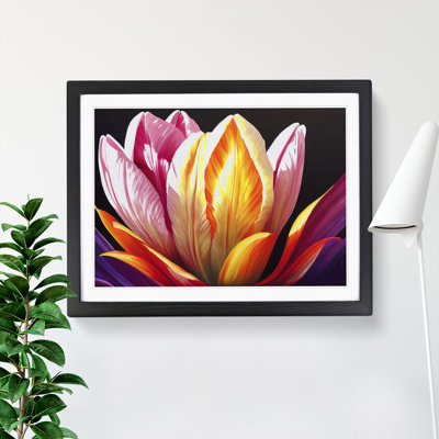 Euphoric Tulip Flowers - Framed Print