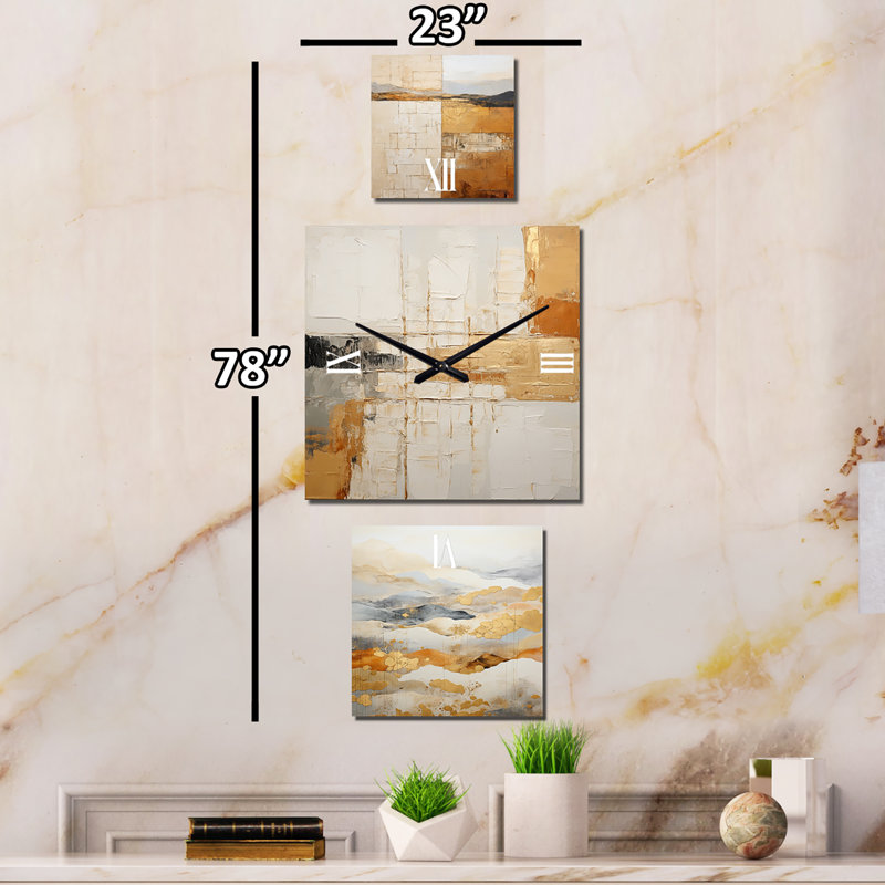 Maddyel Metal Wall Clock
