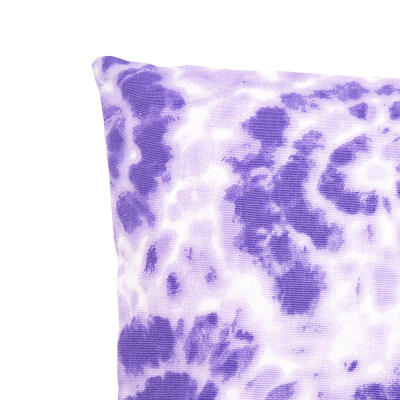 Housse et insert de coussin décoratif carré Peyton, Mauve, 22 po x 22 po