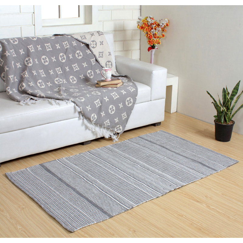 Abstract Blanket, Silver