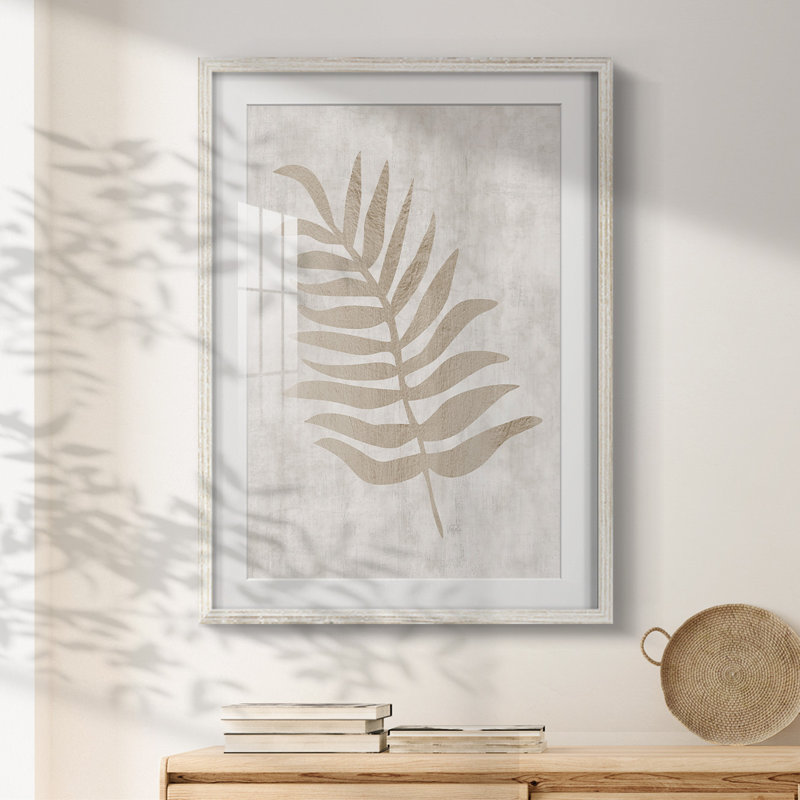 Santa Barbara - Toile tendue avec châssis, H 28,5 po x l 20,5 po, Blanc