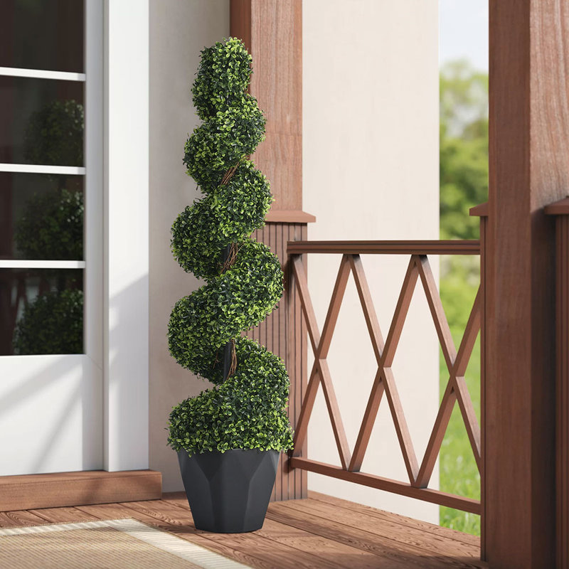 120cm Faux Boxwood Plant in Pot