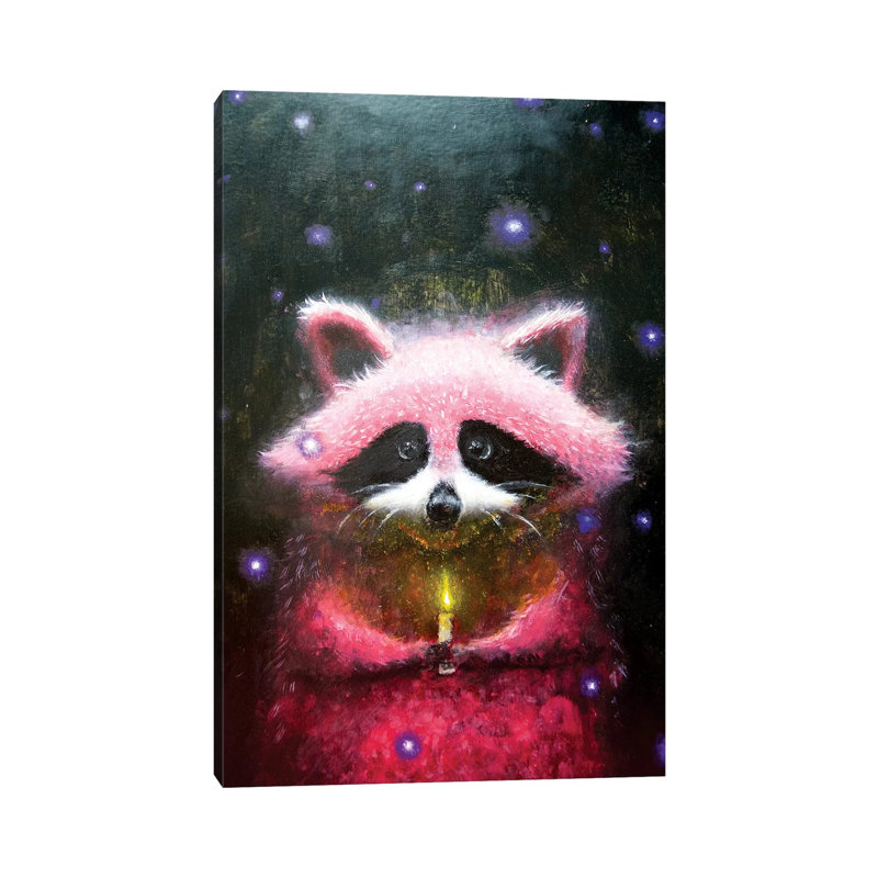 «This Little Light of Mine» par Scott Mills - peinture sur toile tendue, H 12 po x l 8 po x P 0,75 po