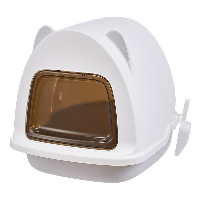 Polyethylene Plastic Litter Box with Scoop
