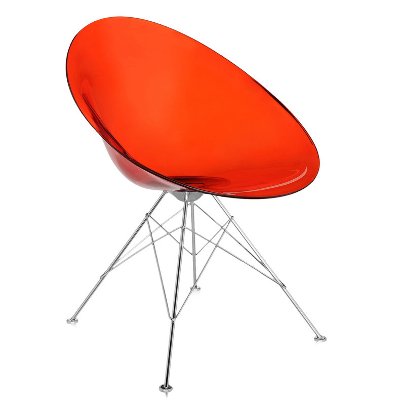 Ero|S| Swivel Chair, Legs, Opaque Glossy White